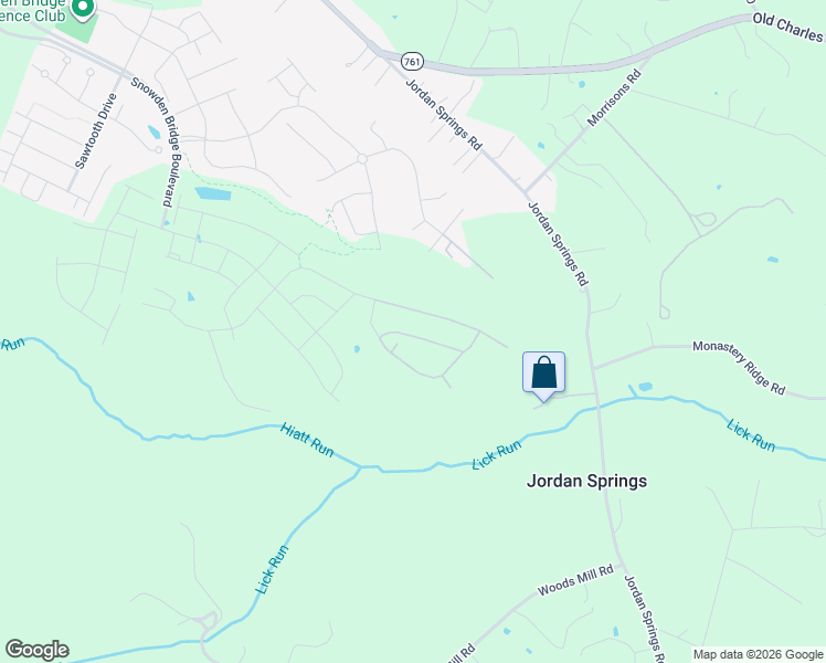 map of restaurants, bars, coffee shops, grocery stores, and more near Centifour Drive in Stephenson