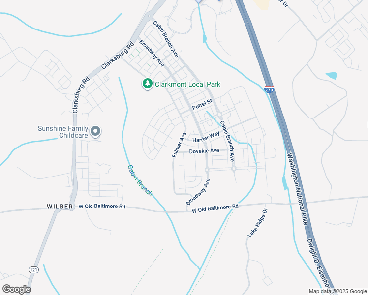 map of restaurants, bars, coffee shops, grocery stores, and more near 13827 Dovekie Avenue in Clarksburg