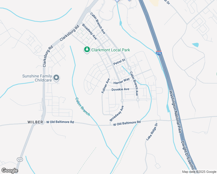 map of restaurants, bars, coffee shops, grocery stores, and more near 13827 Dovekie Avenue in Clarksburg