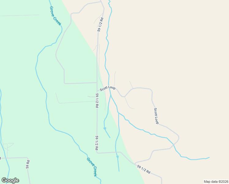 map of restaurants, bars, coffee shops, grocery stores, and more near 14475 North Scott Loop in Collbran