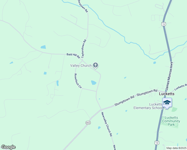 map of restaurants, bars, coffee shops, grocery stores, and more near 14347 Newvalley Church Rd in Leesburg