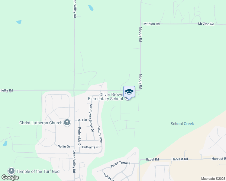 map of restaurants, bars, coffee shops, grocery stores, and more near 8593 Junietta Road in Manhattan