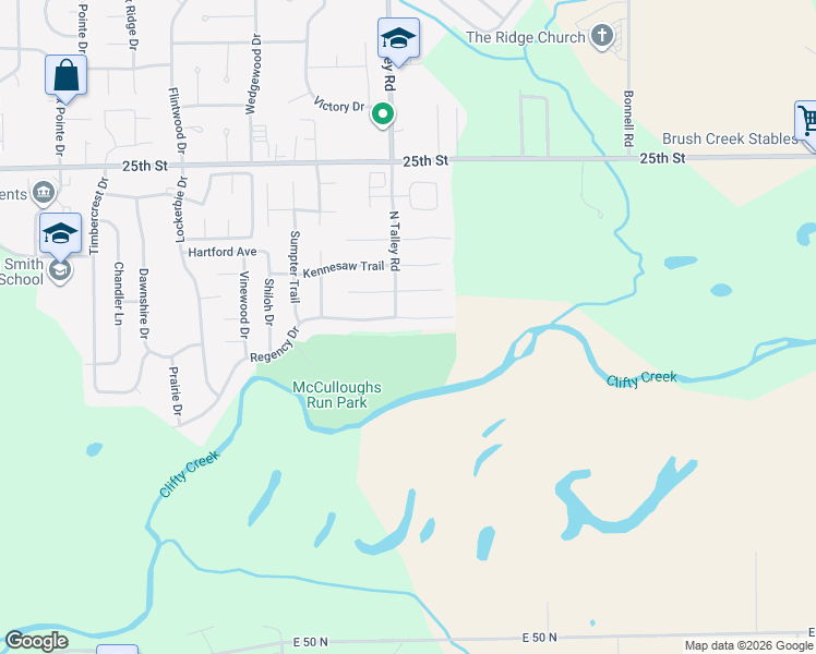 map of restaurants, bars, coffee shops, grocery stores, and more near 6049 Regency Drive in Columbus