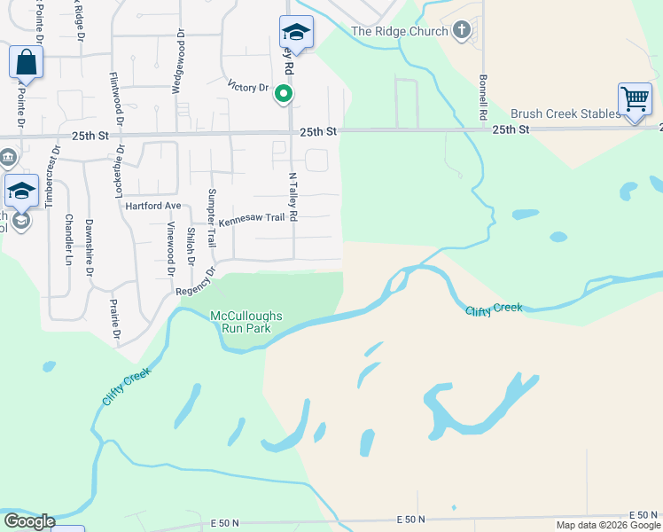 map of restaurants, bars, coffee shops, grocery stores, and more near 6189 Regency Drive in Columbus