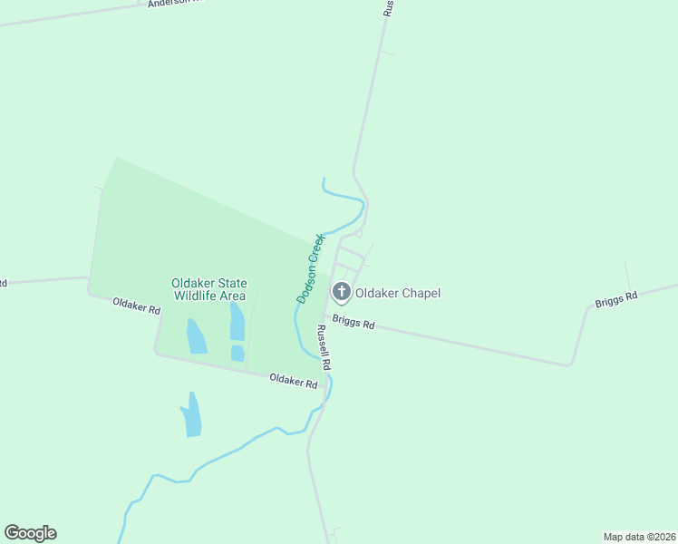 map of restaurants, bars, coffee shops, grocery stores, and more near 7644 Russell Road in Hillsboro