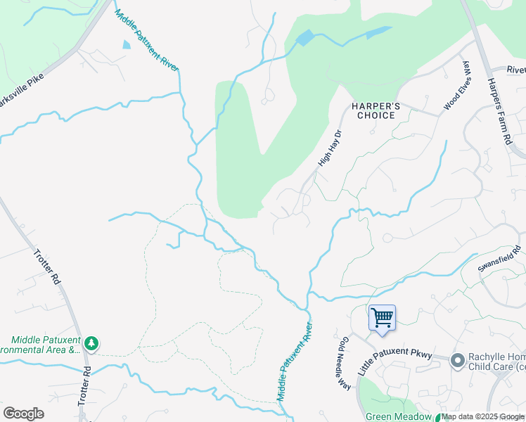 map of restaurants, bars, coffee shops, grocery stores, and more near 11350 Tooks Way in Columbia