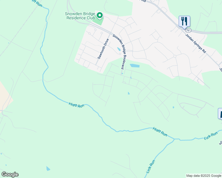 map of restaurants, bars, coffee shops, grocery stores, and more near 146 Galaxy Place in Stephenson
