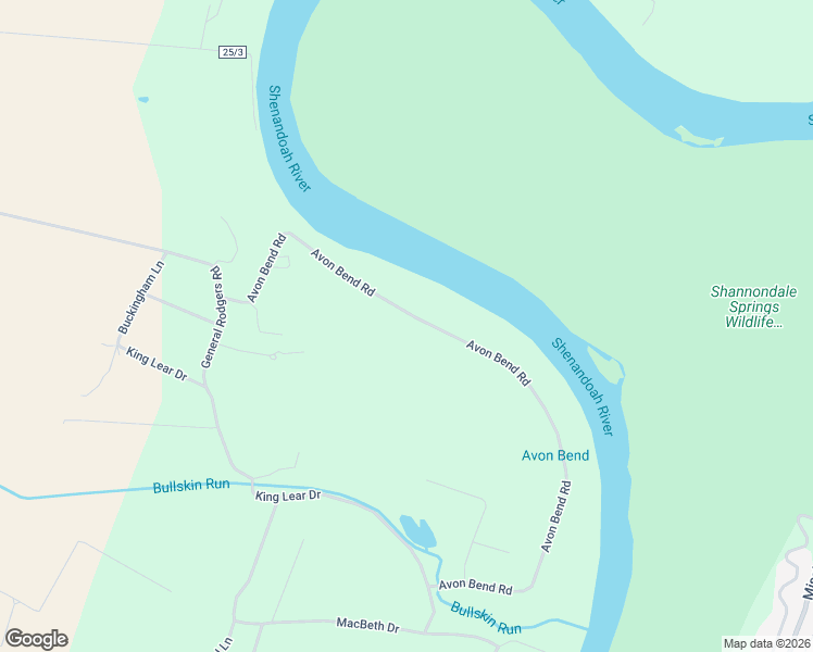 map of restaurants, bars, coffee shops, grocery stores, and more near 556 Avon Bend Road in Charles Town