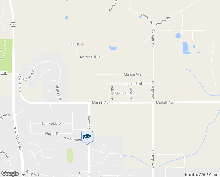 map of restaurants, bars, coffee shops, grocery stores, and more near 2909 Cindella Drive in Manhattan