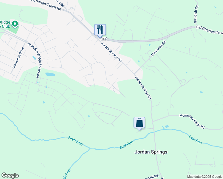 map of restaurants, bars, coffee shops, grocery stores, and more near 109 Halo Court in Stephenson