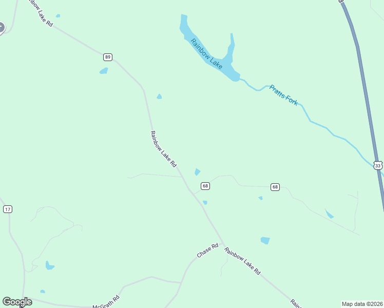 map of restaurants, bars, coffee shops, grocery stores, and more near 11692 Rainbow Lake Road in Athens