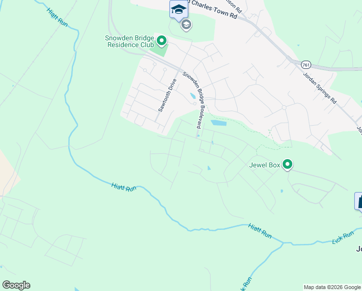 map of restaurants, bars, coffee shops, grocery stores, and more near 110 Crofton Court in Stephenson