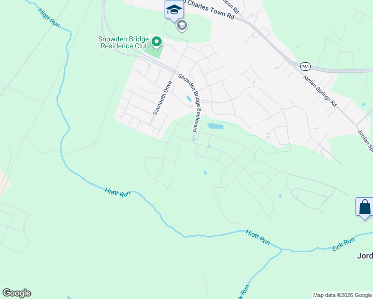 map of restaurants, bars, coffee shops, grocery stores, and more near 110 Crofton Court in Stephenson