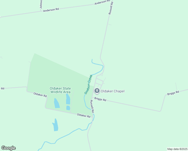 map of restaurants, bars, coffee shops, grocery stores, and more near 7671 Russell Road in Hillsboro