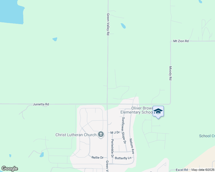 map of restaurants, bars, coffee shops, grocery stores, and more near 4888 Green Valley Road in Manhattan