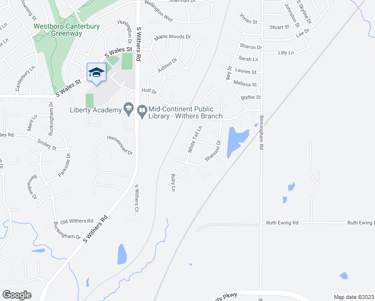 map of restaurants, bars, coffee shops, grocery stores, and more near 747 Herrman Court in Liberty