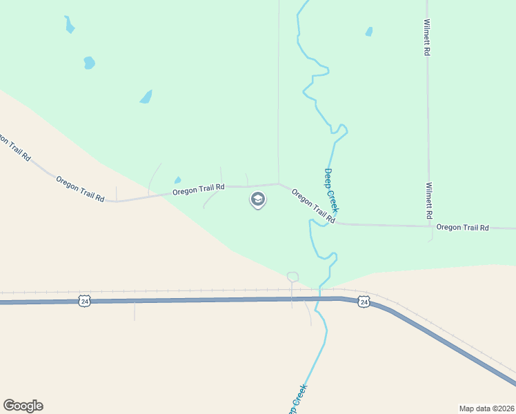 map of restaurants, bars, coffee shops, grocery stores, and more near 25150 Oregon Trail Road in Saint Marys