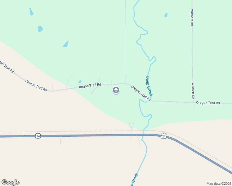 map of restaurants, bars, coffee shops, grocery stores, and more near 25150 Oregon Trail Road in Saint Marys