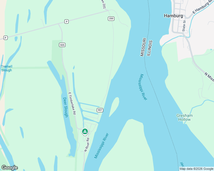 map of restaurants, bars, coffee shops, grocery stores, and more near 133 Old River Road in Elsberry