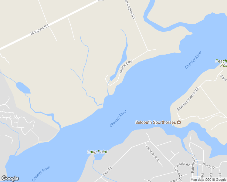 map of restaurants, bars, coffee shops, grocery stores, and more near 26741 Mallard Road in Chestertown