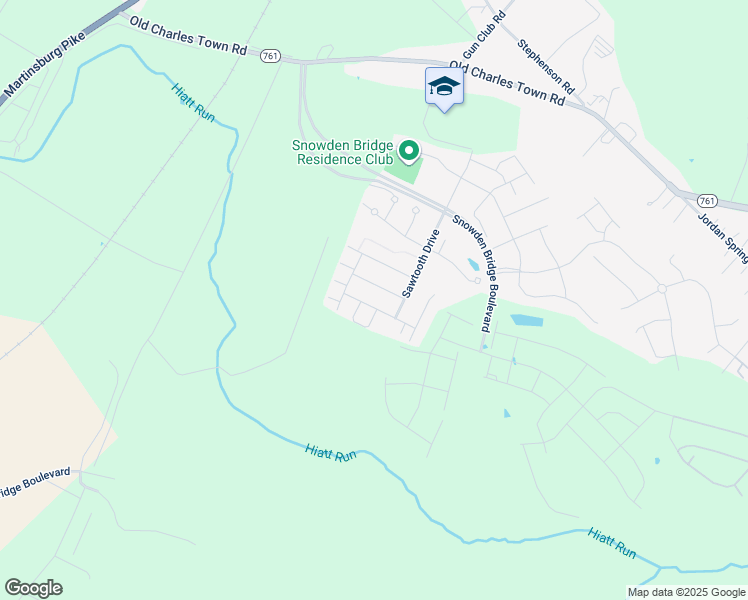 map of restaurants, bars, coffee shops, grocery stores, and more near 218 Centennial Drive in Stephenson