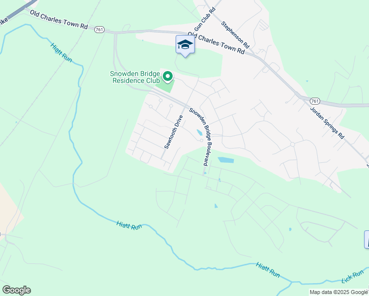 map of restaurants, bars, coffee shops, grocery stores, and more near 216 Mosaic Court in Stephenson