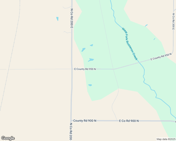 map of restaurants, bars, coffee shops, grocery stores, and more near 2142 East County Road 950 North in Farmersburg