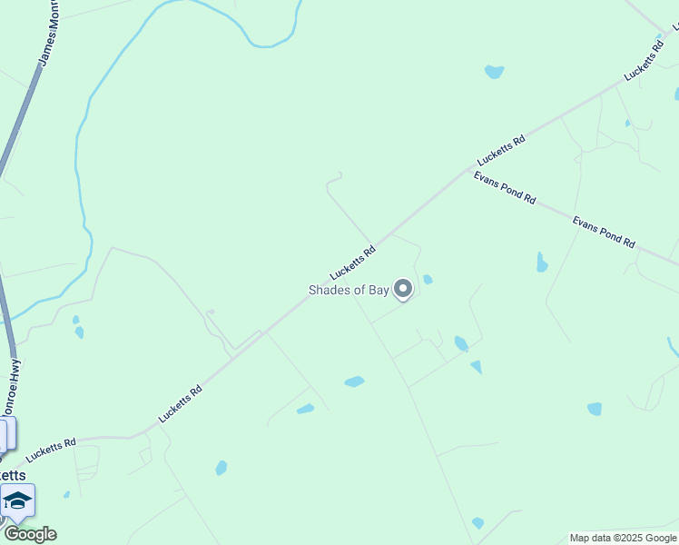map of restaurants, bars, coffee shops, grocery stores, and more near Lucketts Road in Loudoun County