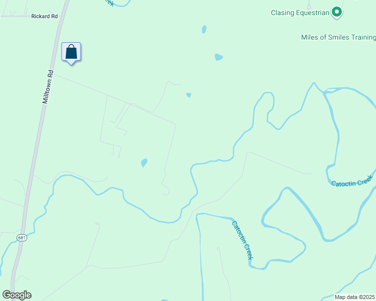 map of restaurants, bars, coffee shops, grocery stores, and more near 39850 Rocky Lane in Lovettsville