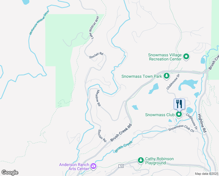 map of restaurants, bars, coffee shops, grocery stores, and more near 23 Lemond Cir in Aspen