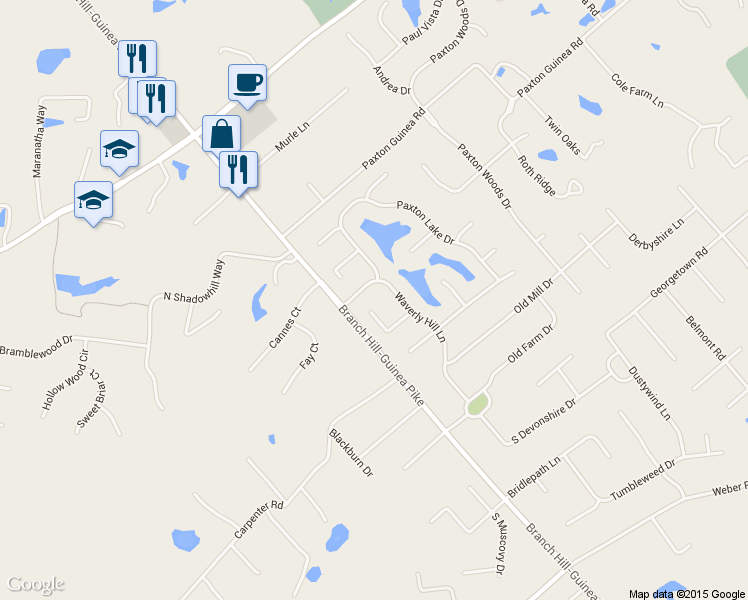 map of restaurants, bars, coffee shops, grocery stores, and more near 1130 Windsail Cove in Loveland