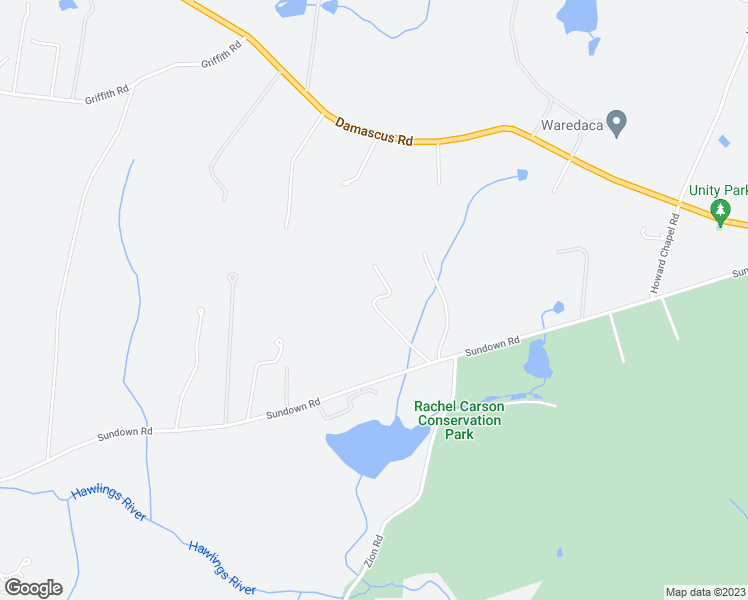map of restaurants, bars, coffee shops, grocery stores, and more near 4309 Sundown Road in Gaithersburg