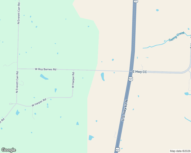 map of restaurants, bars, coffee shops, grocery stores, and more near 270 E Roy Barnes Rd in Sturgeon