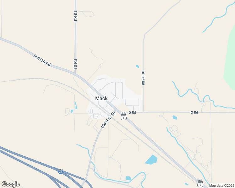 map of restaurants, bars, coffee shops, grocery stores, and more near 1018 Old US Highway 6 & 50 in Mack
