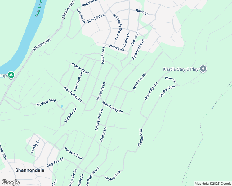 map of restaurants, bars, coffee shops, grocery stores, and more near 1227 Rolling Lane in Harpers Ferry
