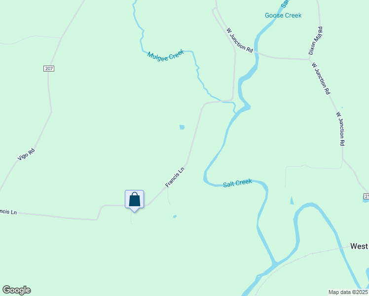 map of restaurants, bars, coffee shops, grocery stores, and more near 1133 Francis Lane in Chillicothe