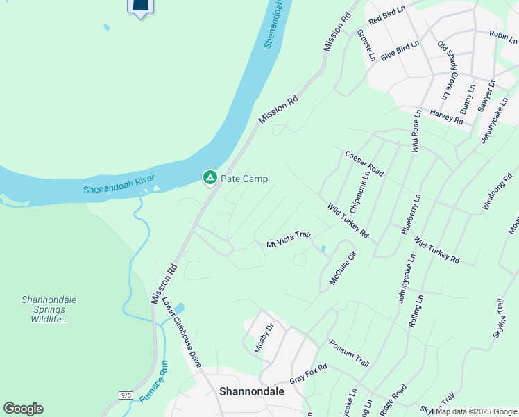 map of restaurants, bars, coffee shops, grocery stores, and more near 152 Bob White Dr in Harpers Ferry