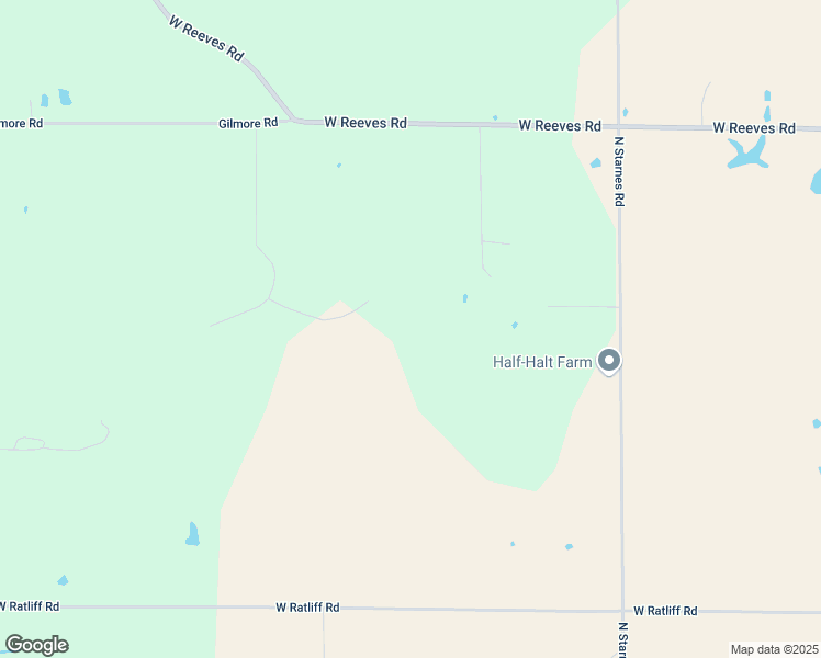 map of restaurants, bars, coffee shops, grocery stores, and more near 9010 West Fenceline Road in Spencer