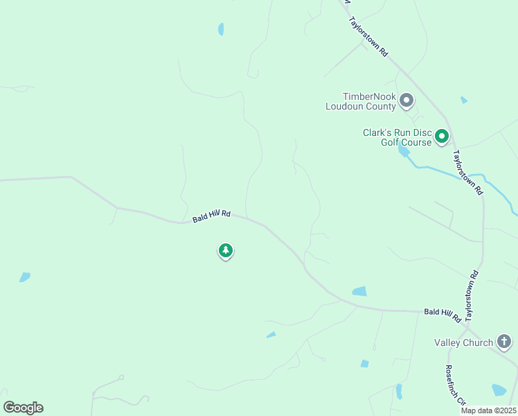 map of restaurants, bars, coffee shops, grocery stores, and more near 41746 Bald Hill Rd in Leesburg