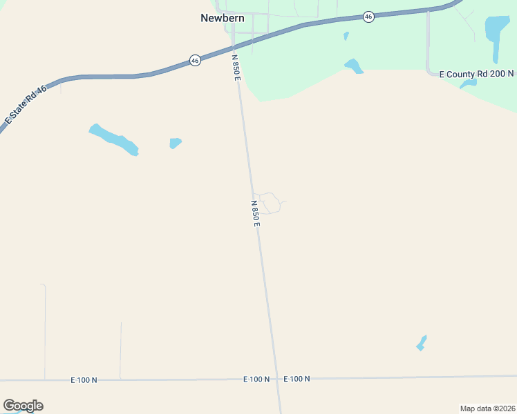 map of restaurants, bars, coffee shops, grocery stores, and more near 2701 North 850 East in Columbus