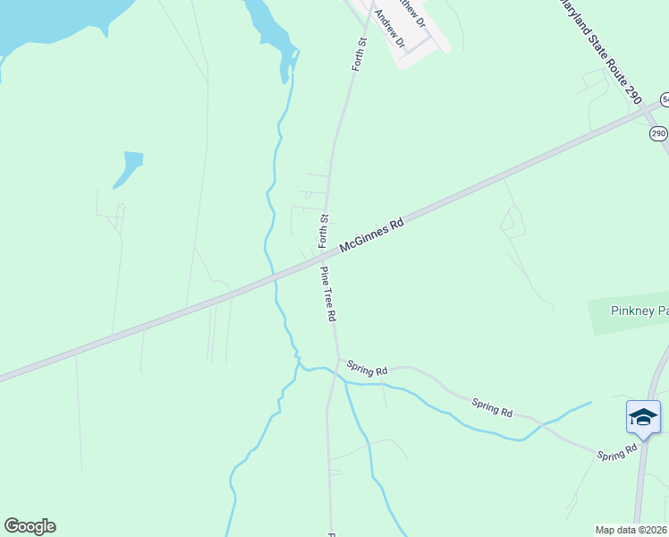 map of restaurants, bars, coffee shops, grocery stores, and more near 101 Pine Tree Road in Chestertown