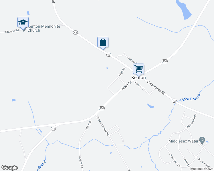 map of restaurants, bars, coffee shops, grocery stores, and more near 9 High Street in Kenton