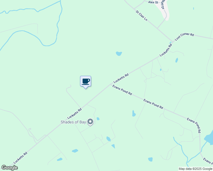 map of restaurants, bars, coffee shops, grocery stores, and more near Lucketts Road in Loudoun County