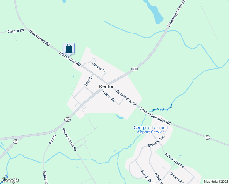 map of restaurants, bars, coffee shops, grocery stores, and more near 74 Commerce Street in Kenton