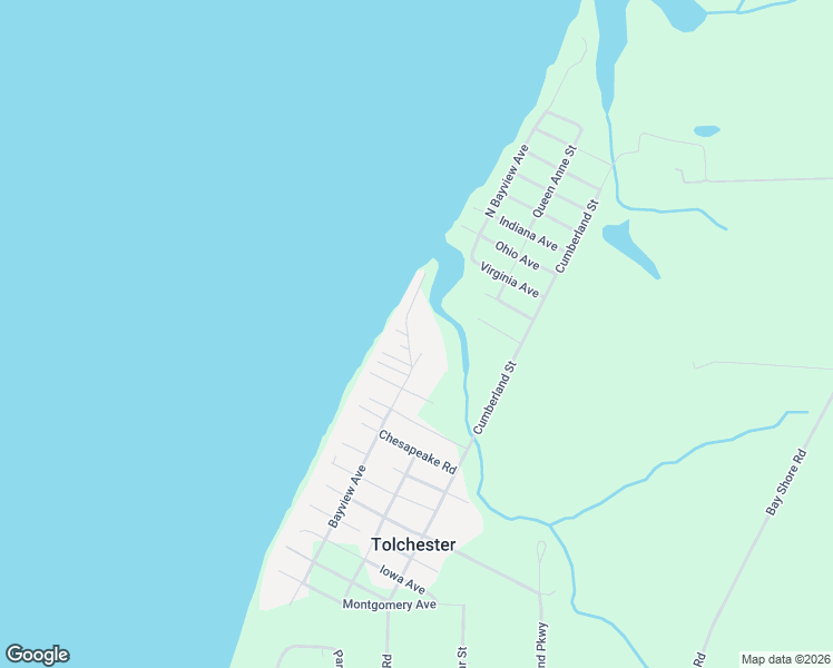 map of restaurants, bars, coffee shops, grocery stores, and more near 9042 Point Lane in Chestertown