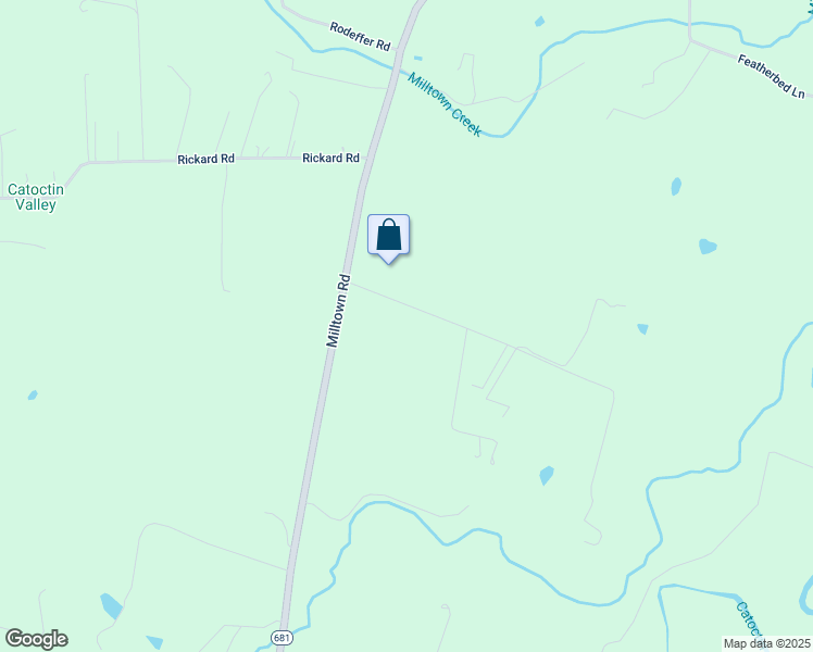 map of restaurants, bars, coffee shops, grocery stores, and more near 39721 Rocky Lane in Lovettsville