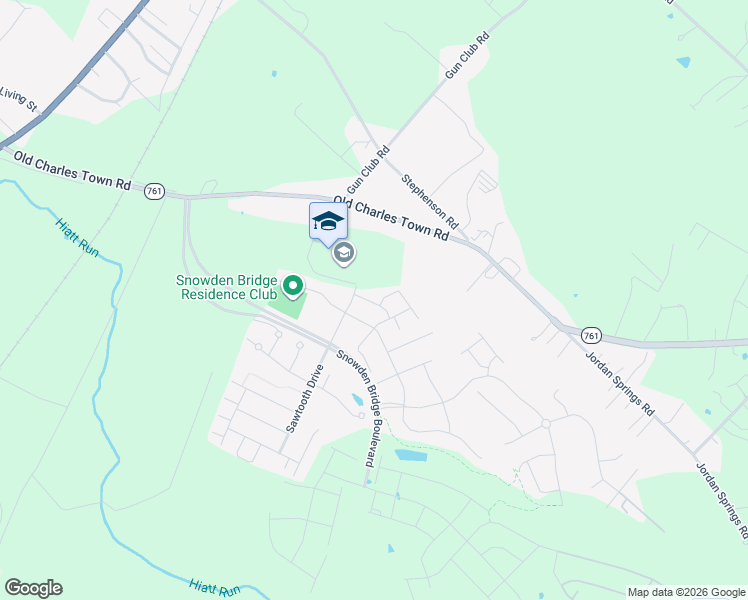 map of restaurants, bars, coffee shops, grocery stores, and more near 120 Rotunda Drive in Stephenson