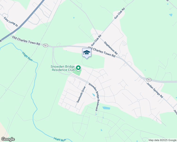 map of restaurants, bars, coffee shops, grocery stores, and more near 102 Buccaneer Court in Stephenson