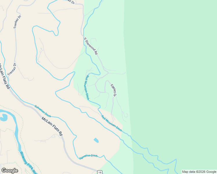 map of restaurants, bars, coffee shops, grocery stores, and more near 155-279 Danielson Dr in Aspen