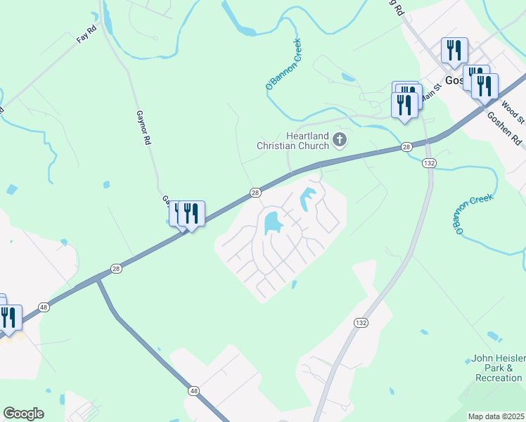 map of restaurants, bars, coffee shops, grocery stores, and more near 1537-1799 Lakeshore Dr in Clermont